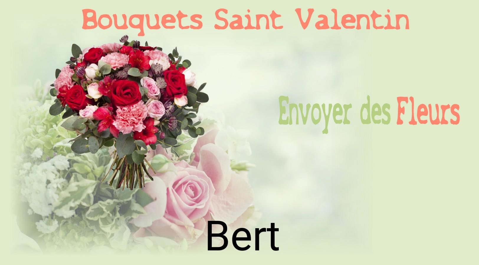 Roses de Saint-Valentin livrées à Bert